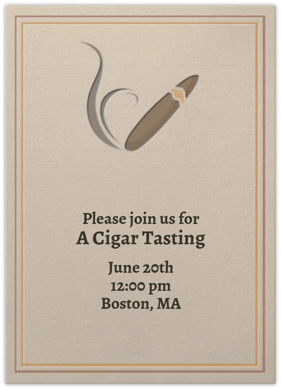 Cigar card