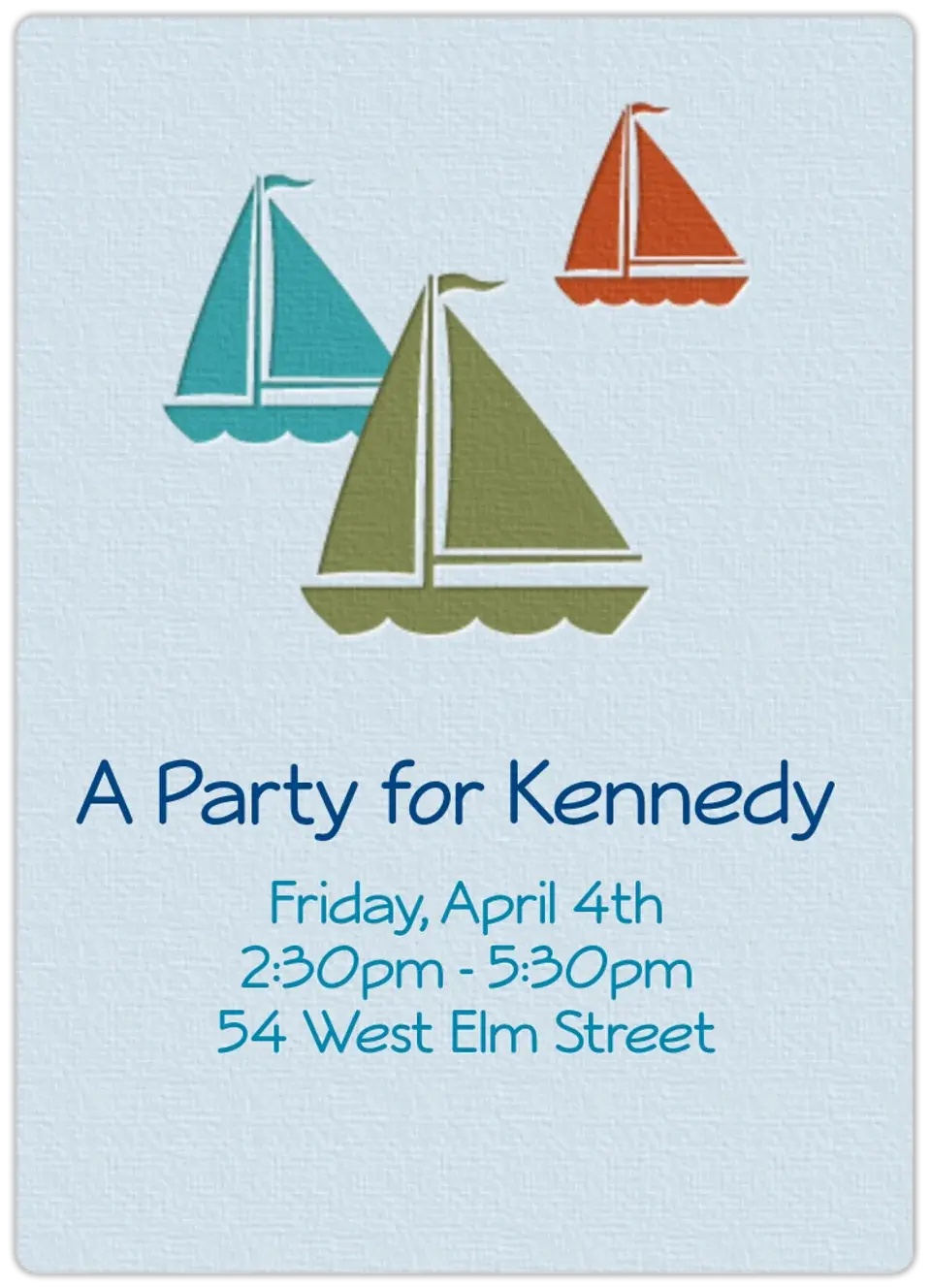Boat Race card