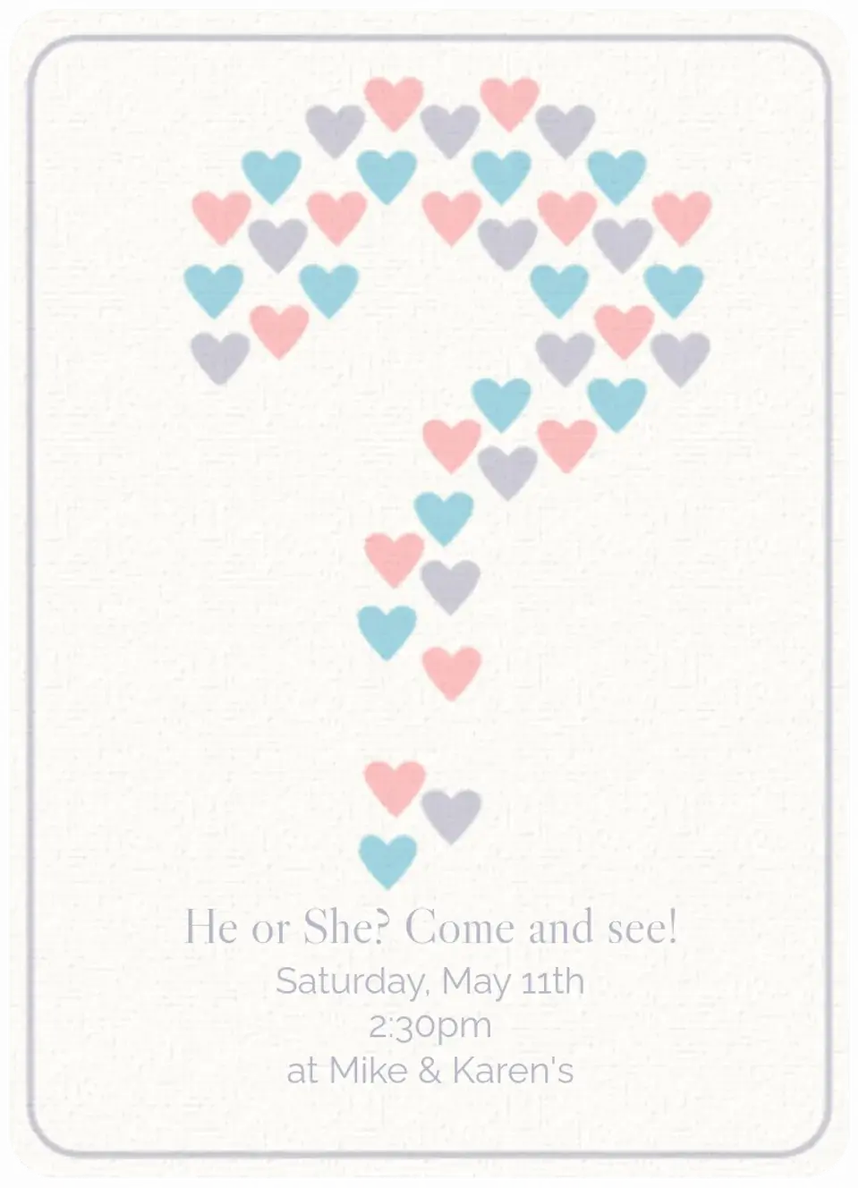 Question Mark card image