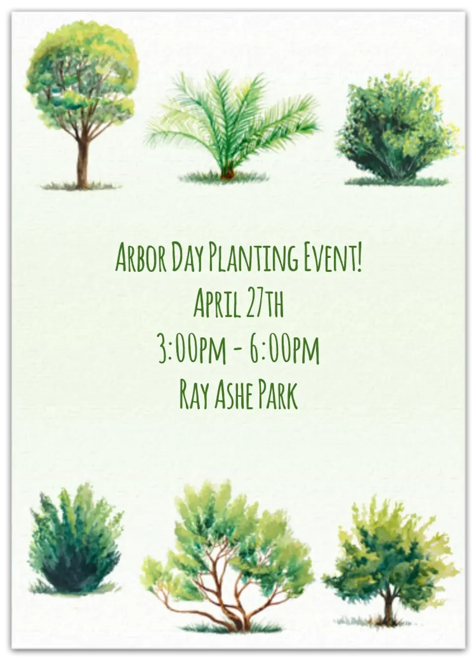 Tree Pattern card