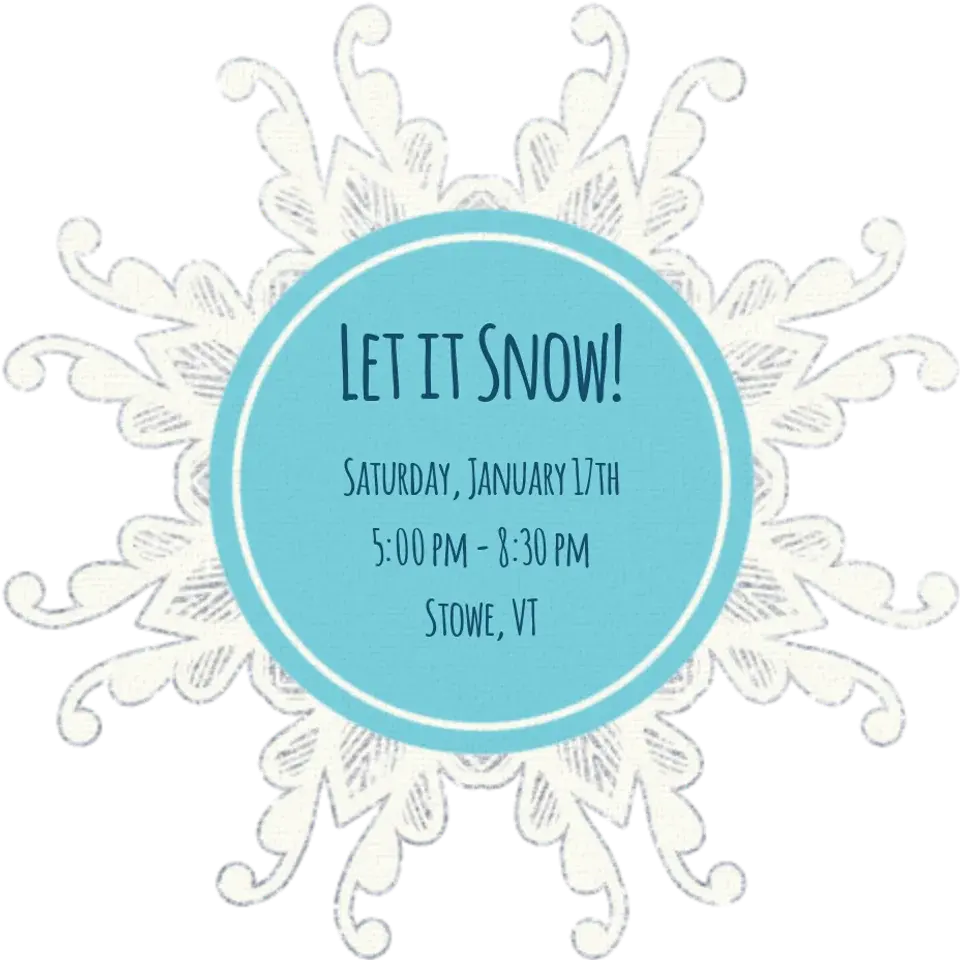 Unique Snowflake card