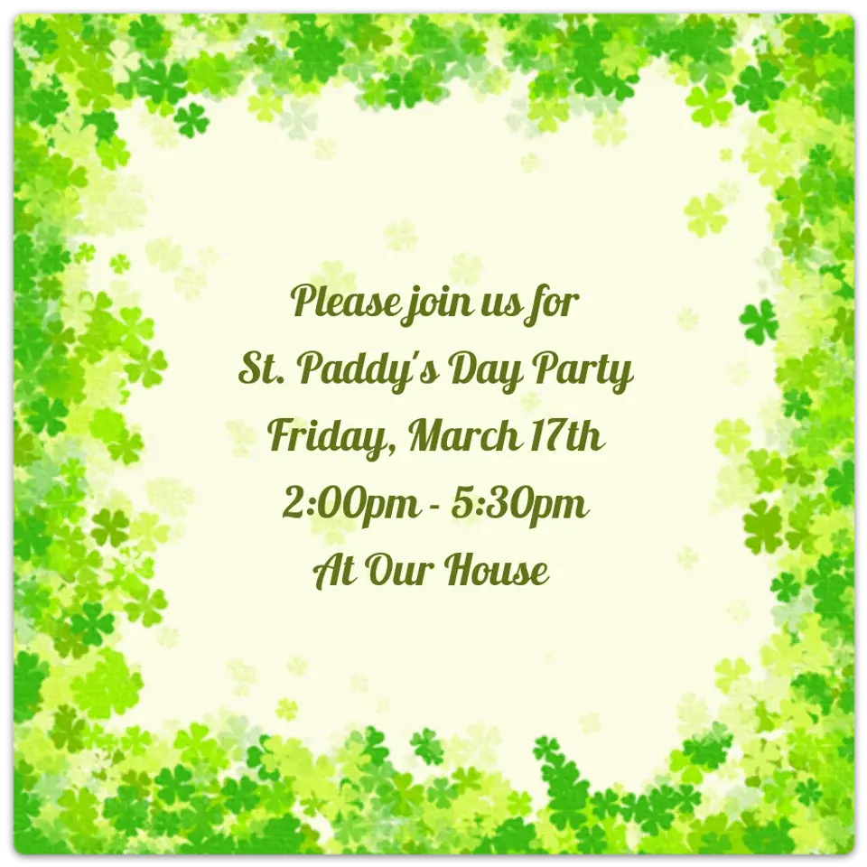 Erin Go Bragh card