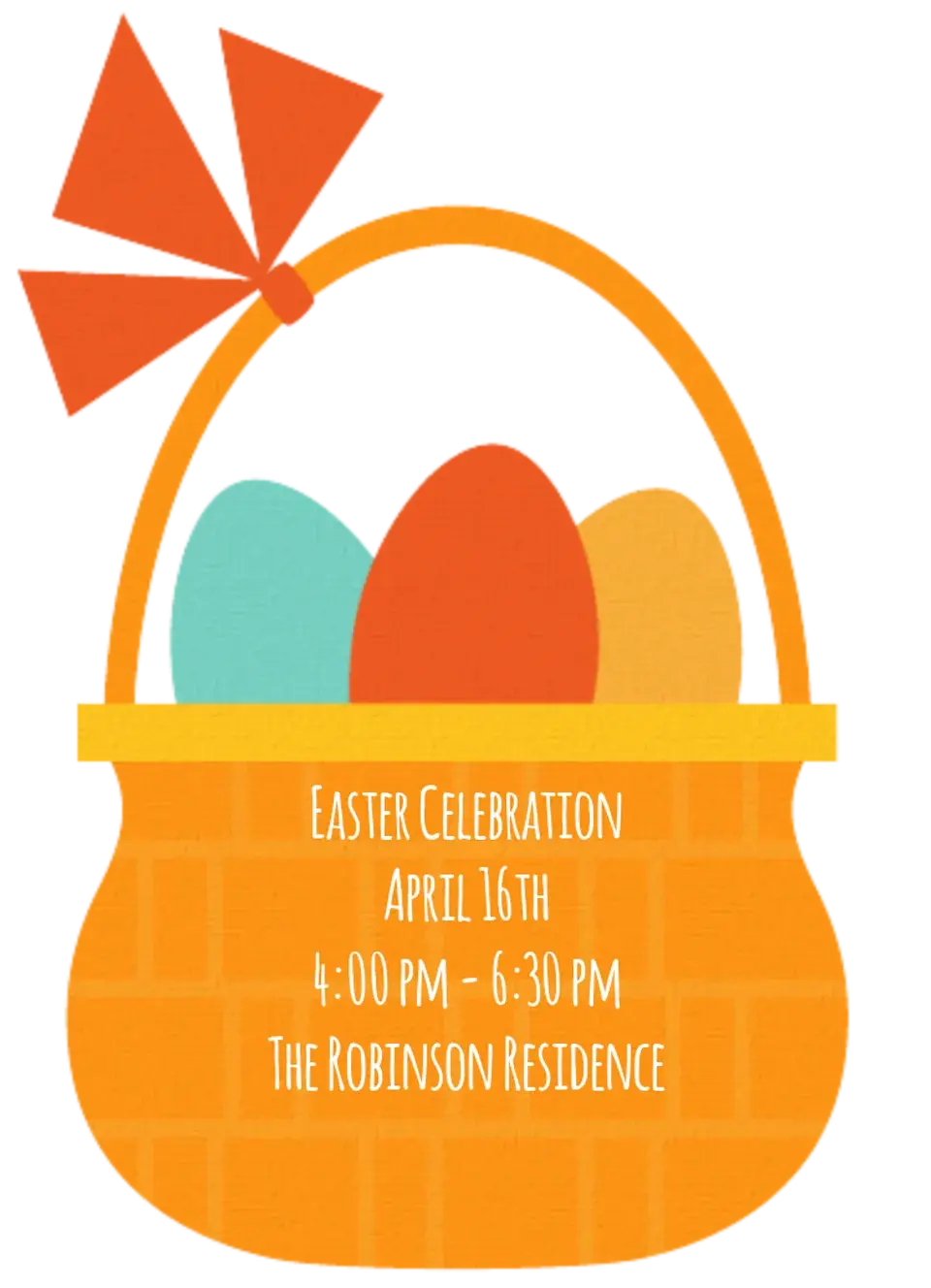 Easter Basket card