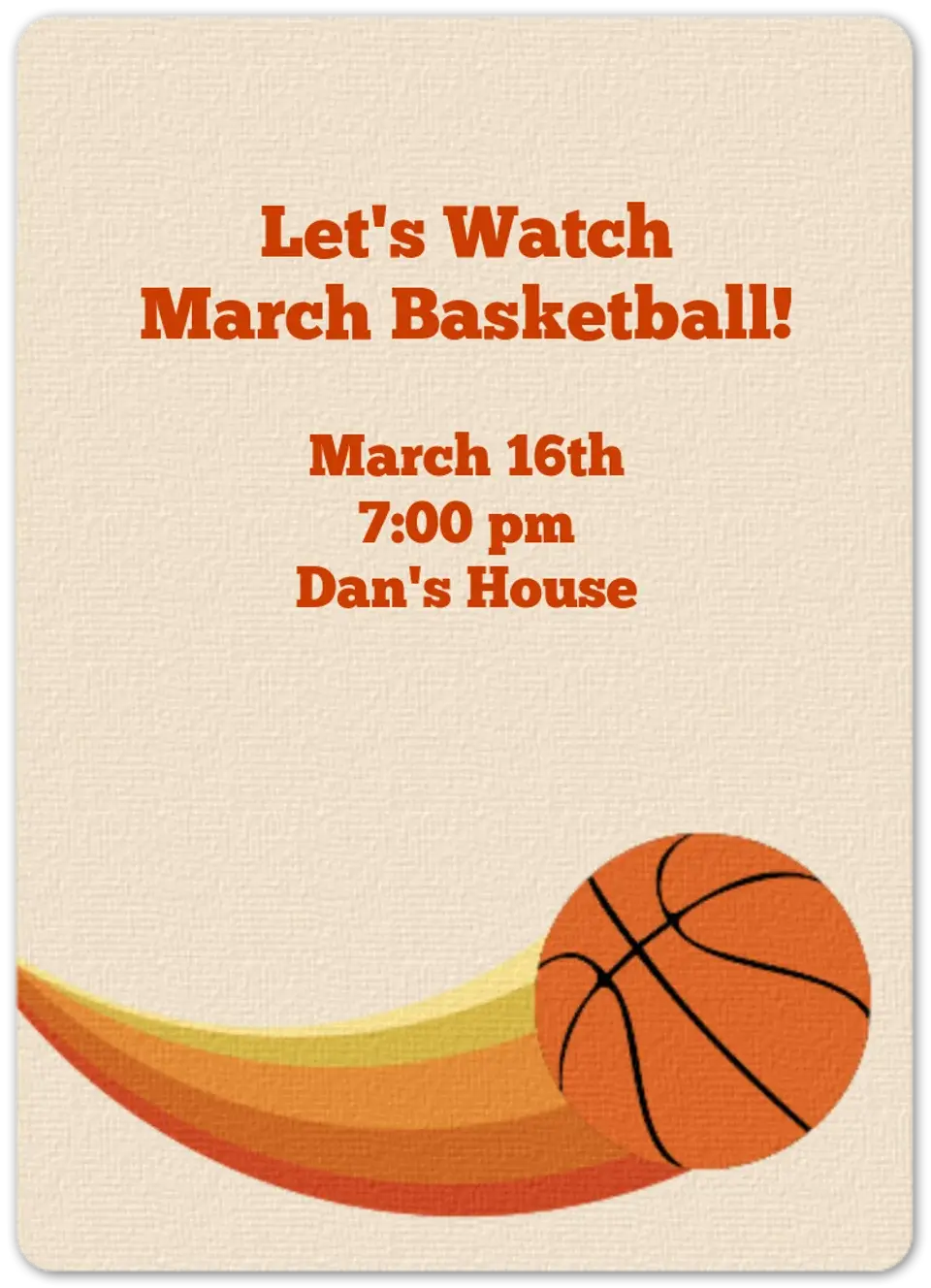 Basketball Tournament card image