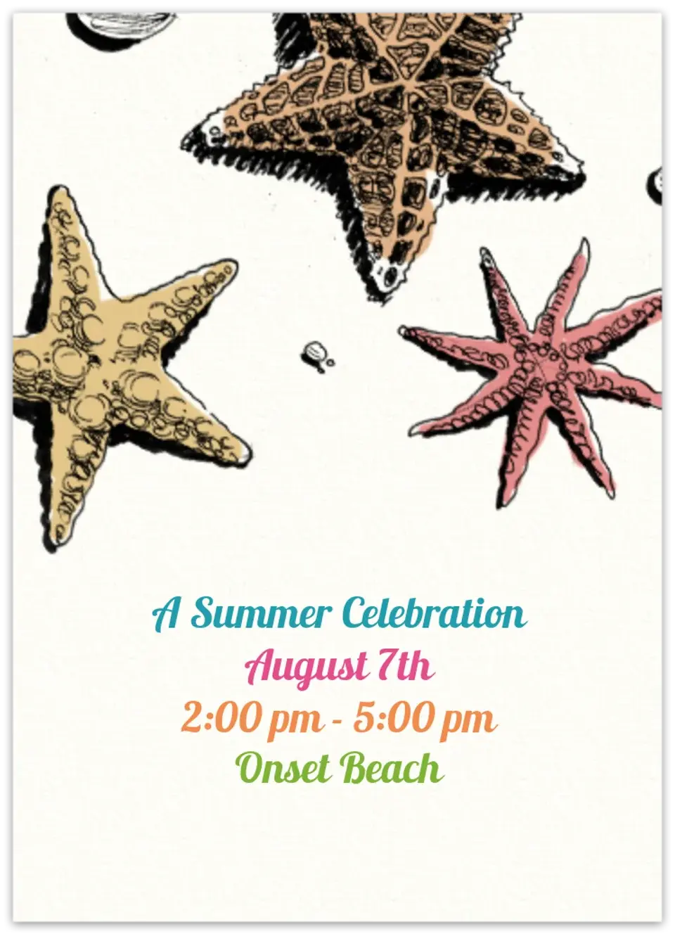 Starfish card image