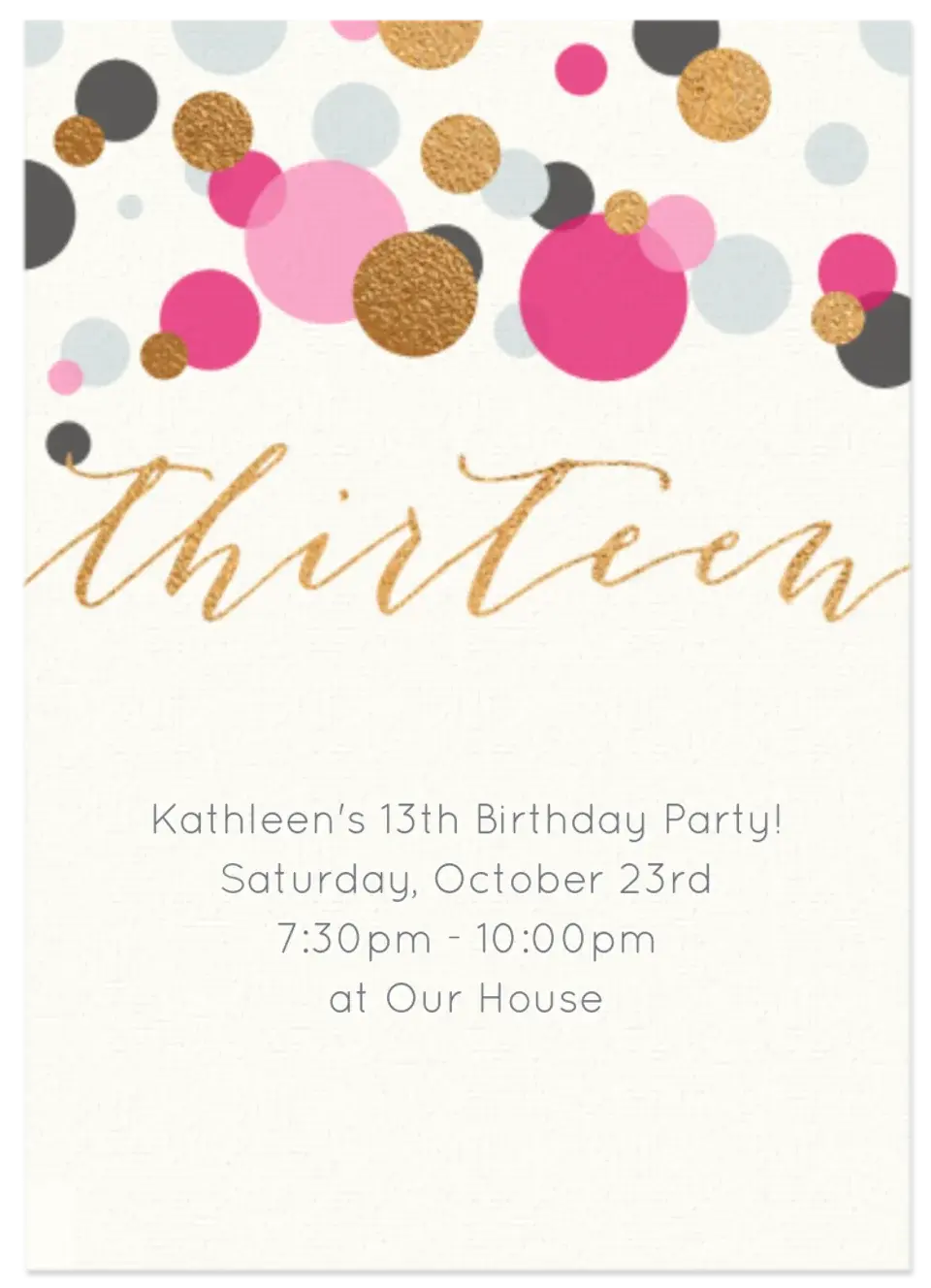 Thirteen card