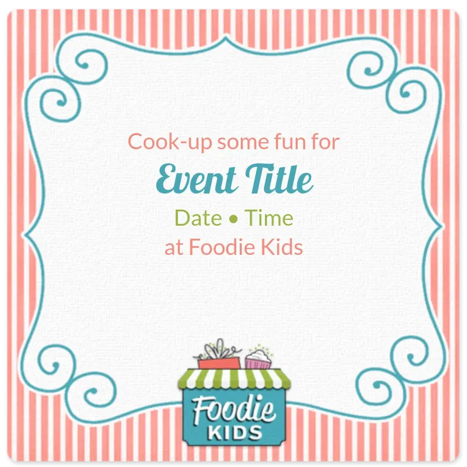 Foodie Kids card