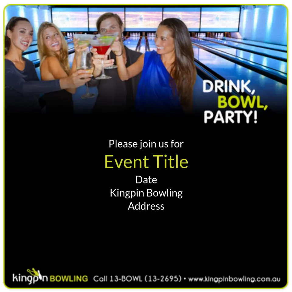 Kingpin Party card