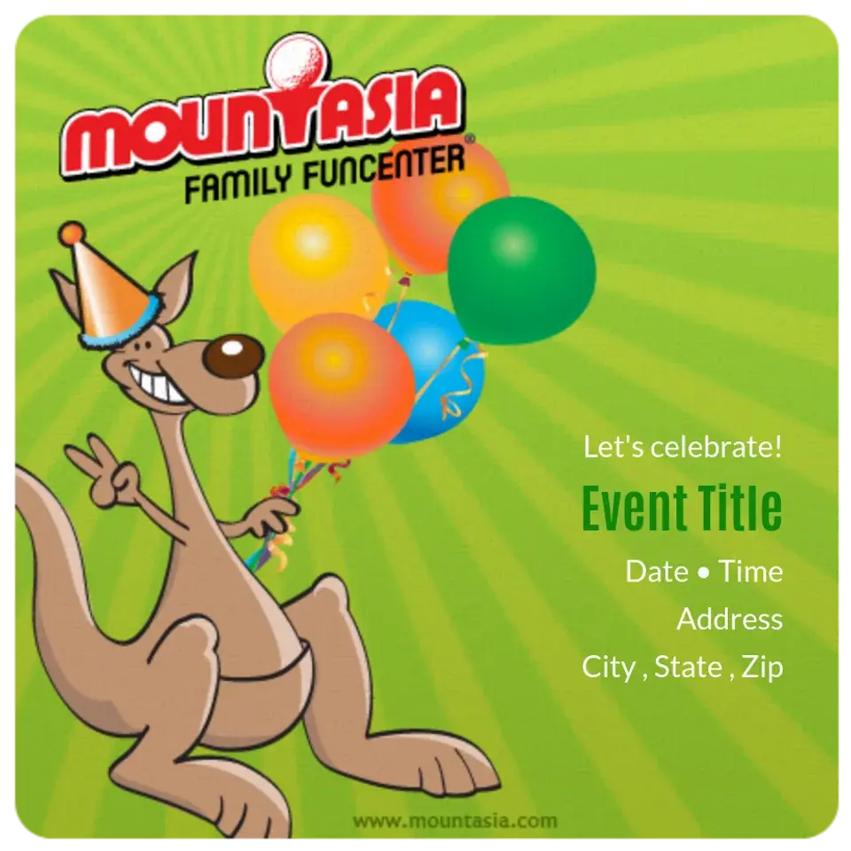 Mountasia | Birthday card