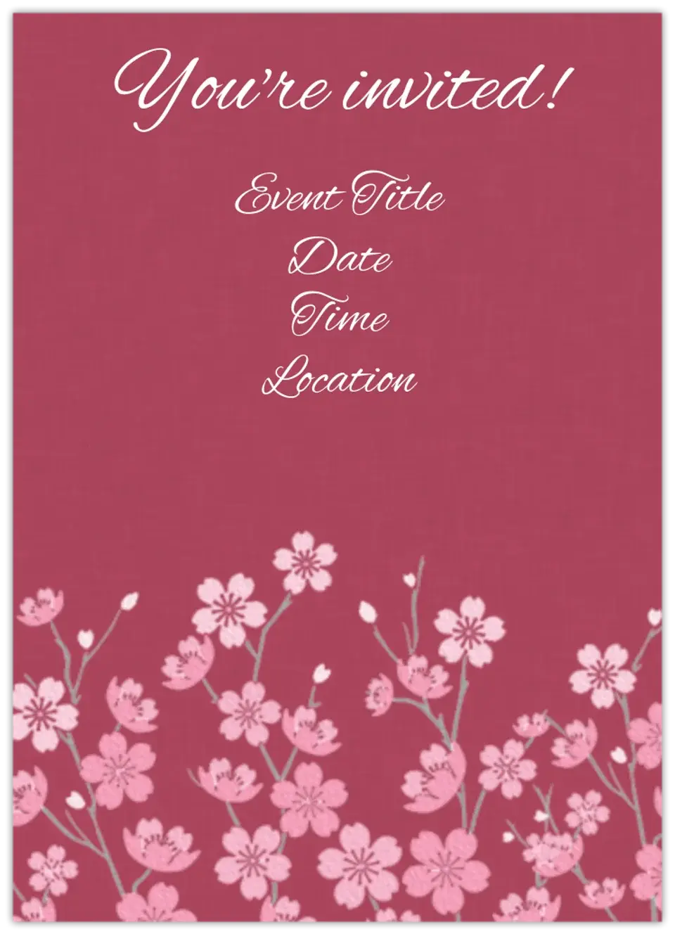 Wild Flowers card image