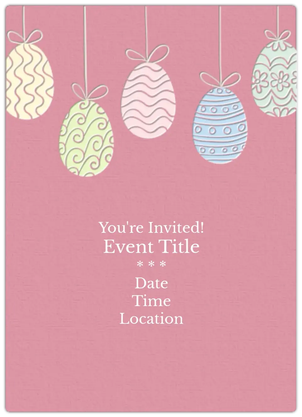 Egg Patterns card