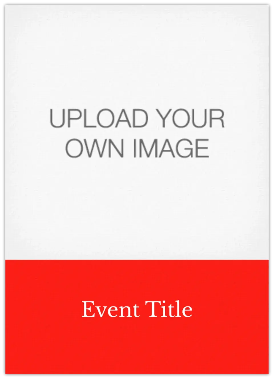 DIY - Red Big Top card image