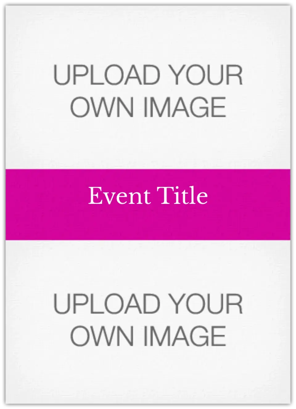 DIY - Magenta Middle card