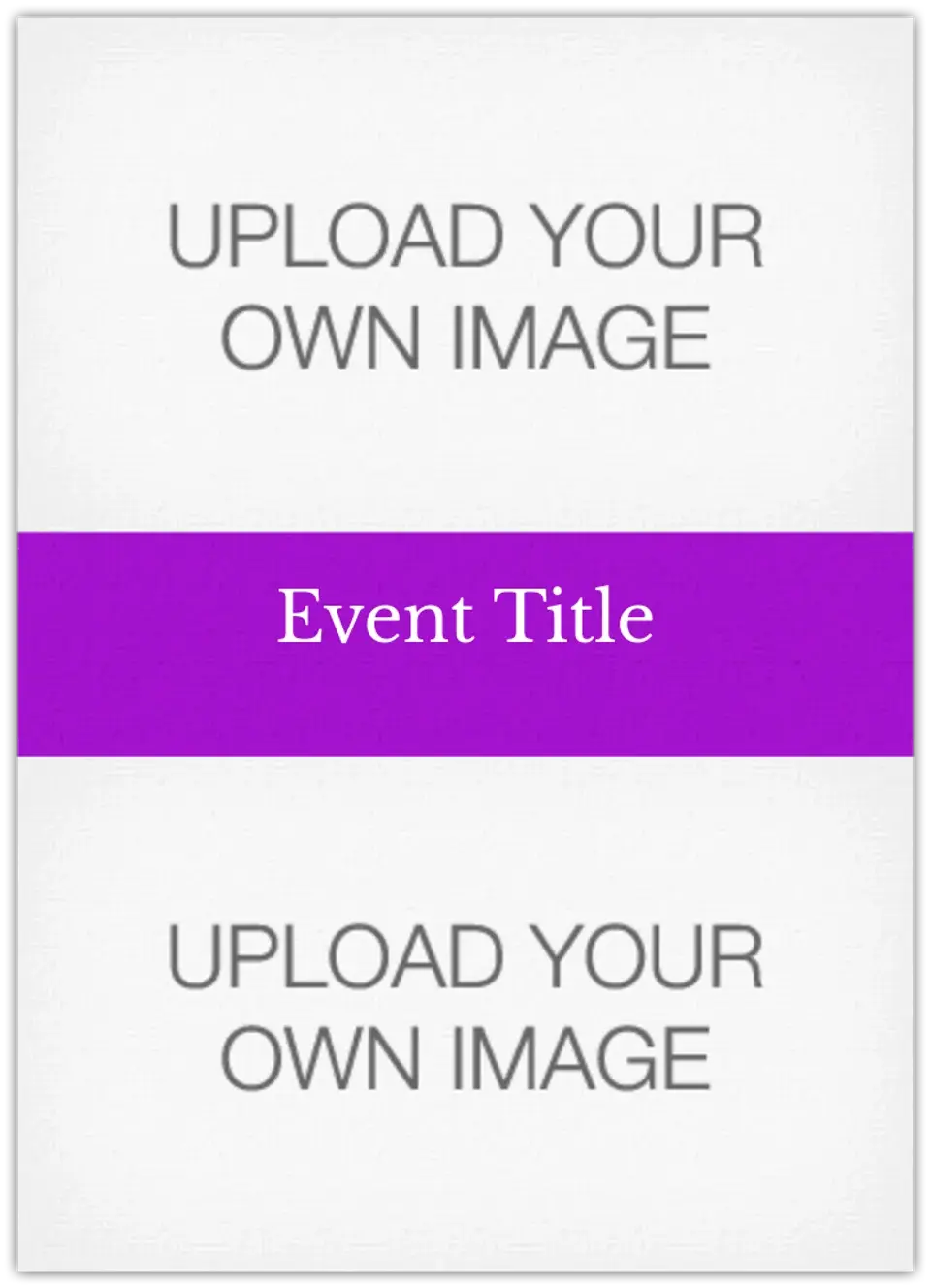 DIY - Purple Middle card