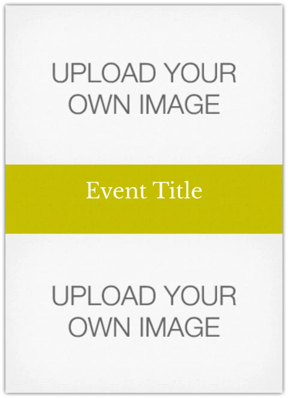 DIY - Yellow Middle card