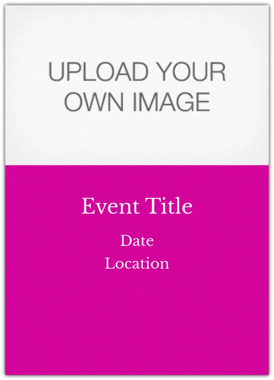 DIY - Magenta Top card