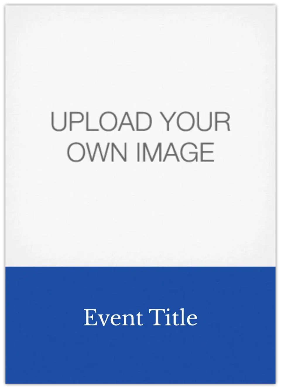 DIY - Blue Big Top card image
