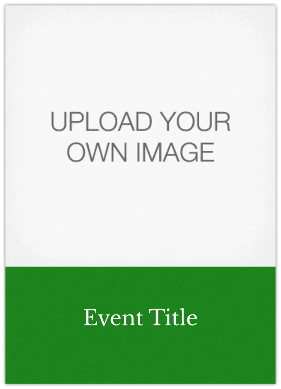 DIY - Green Big Top card