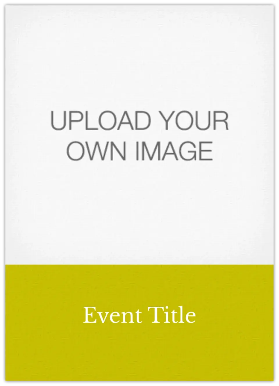 DIY - Yellow Big Top card
