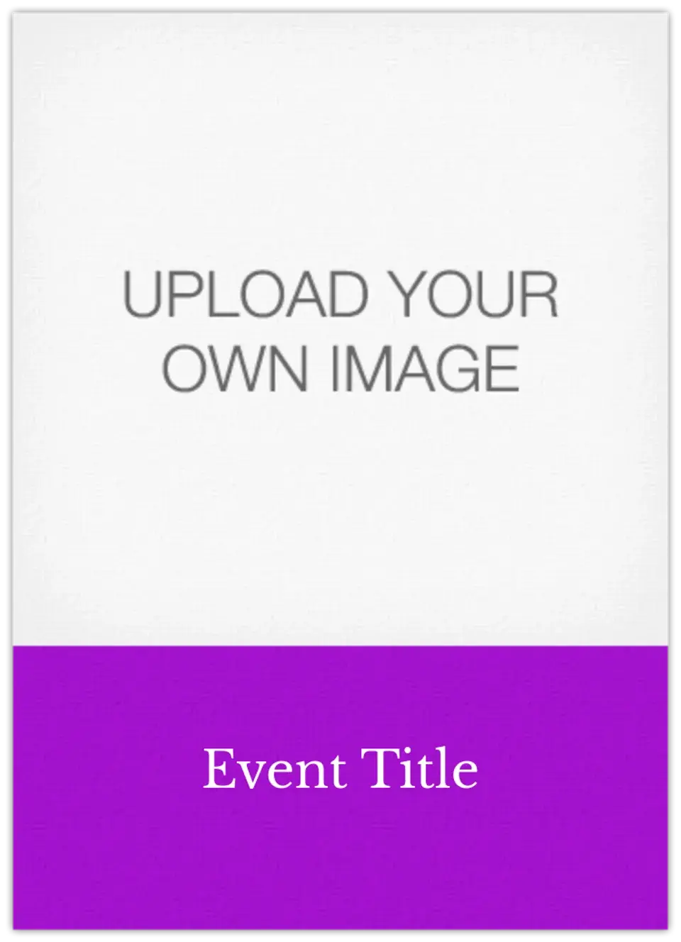 DIY - Purple Big Top card