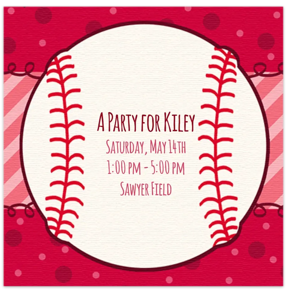 Softball card