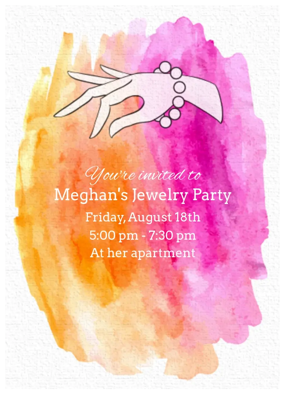 Delicate Jewelry card