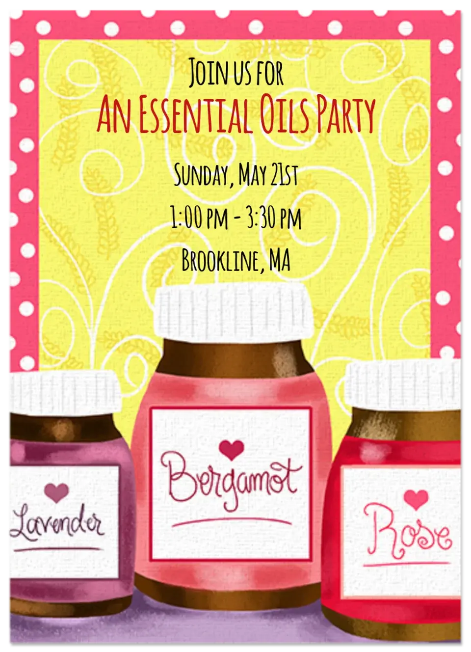 Essential Oils card