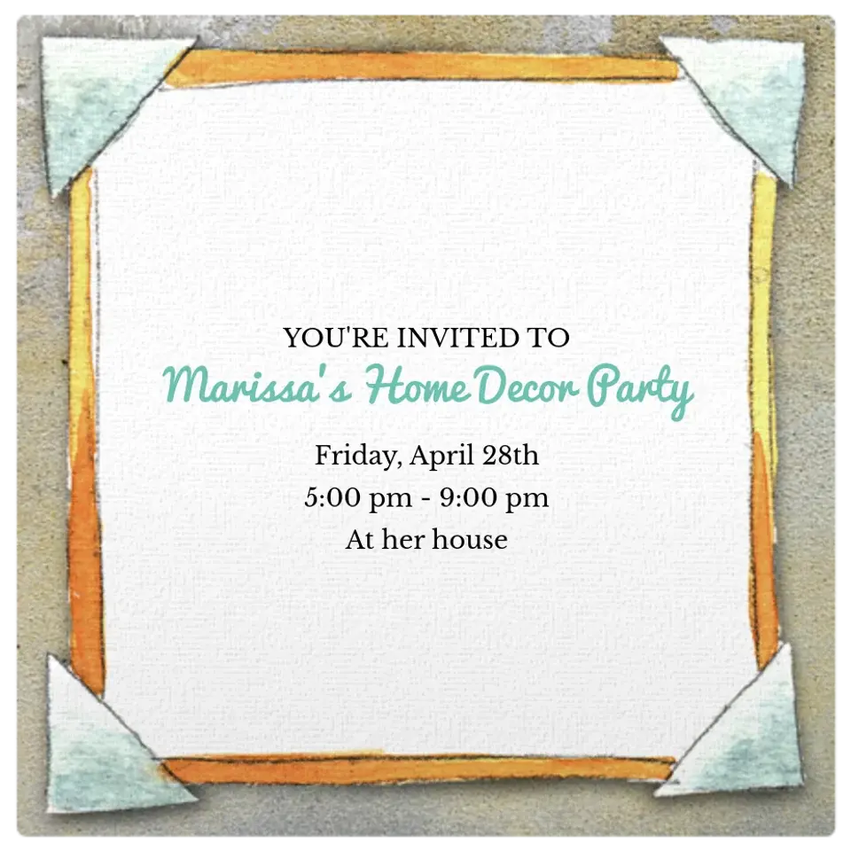 Home Decor card