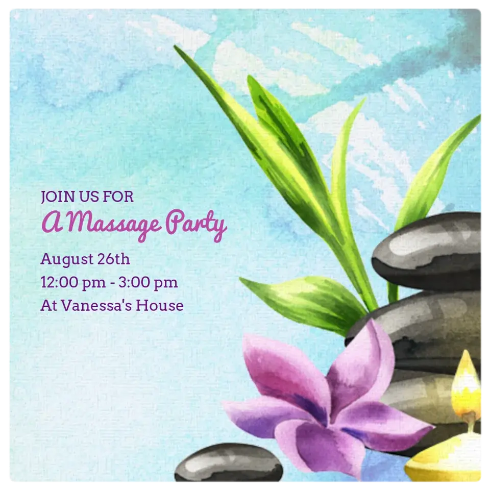 Peaceful Massage card image