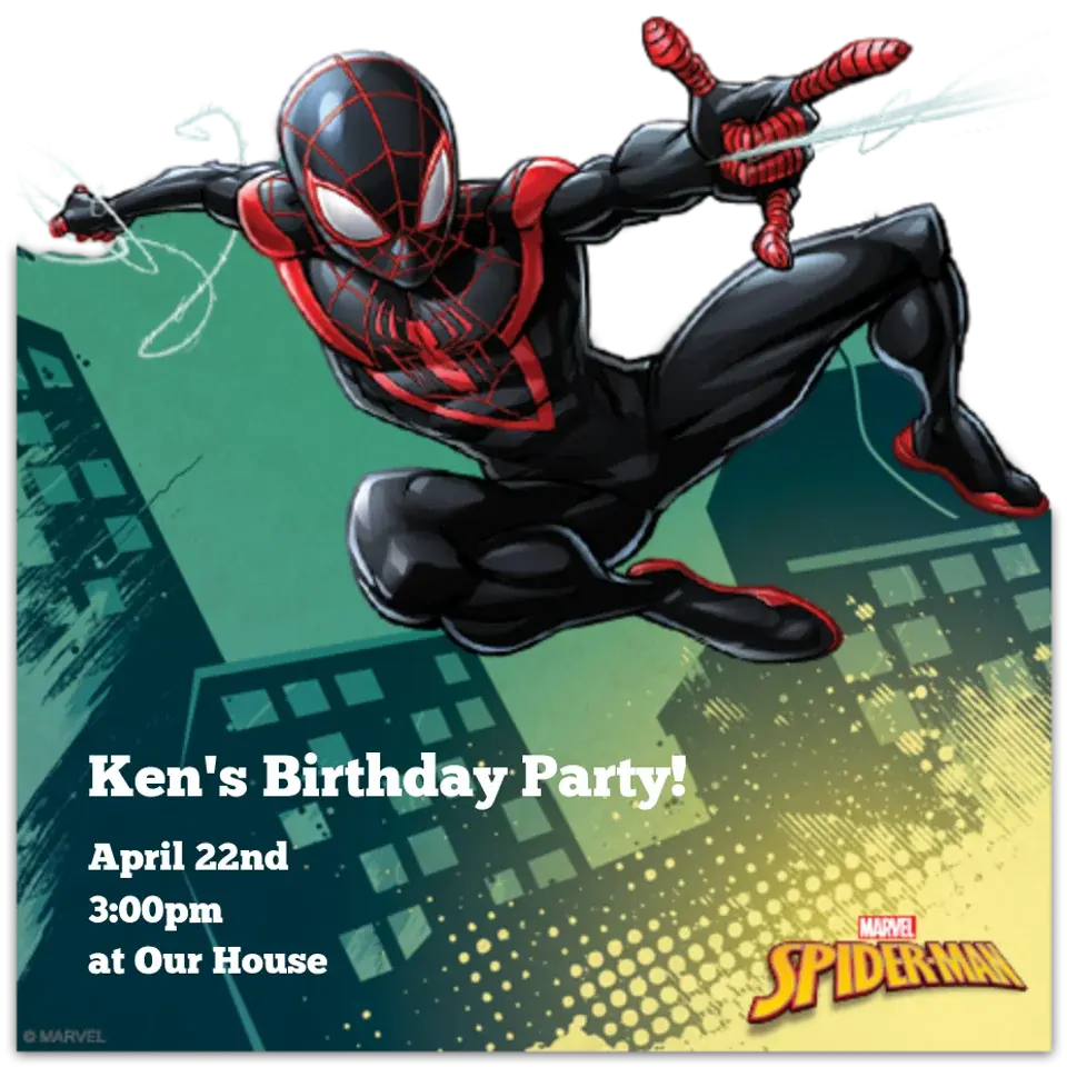 Kid Arachnid card