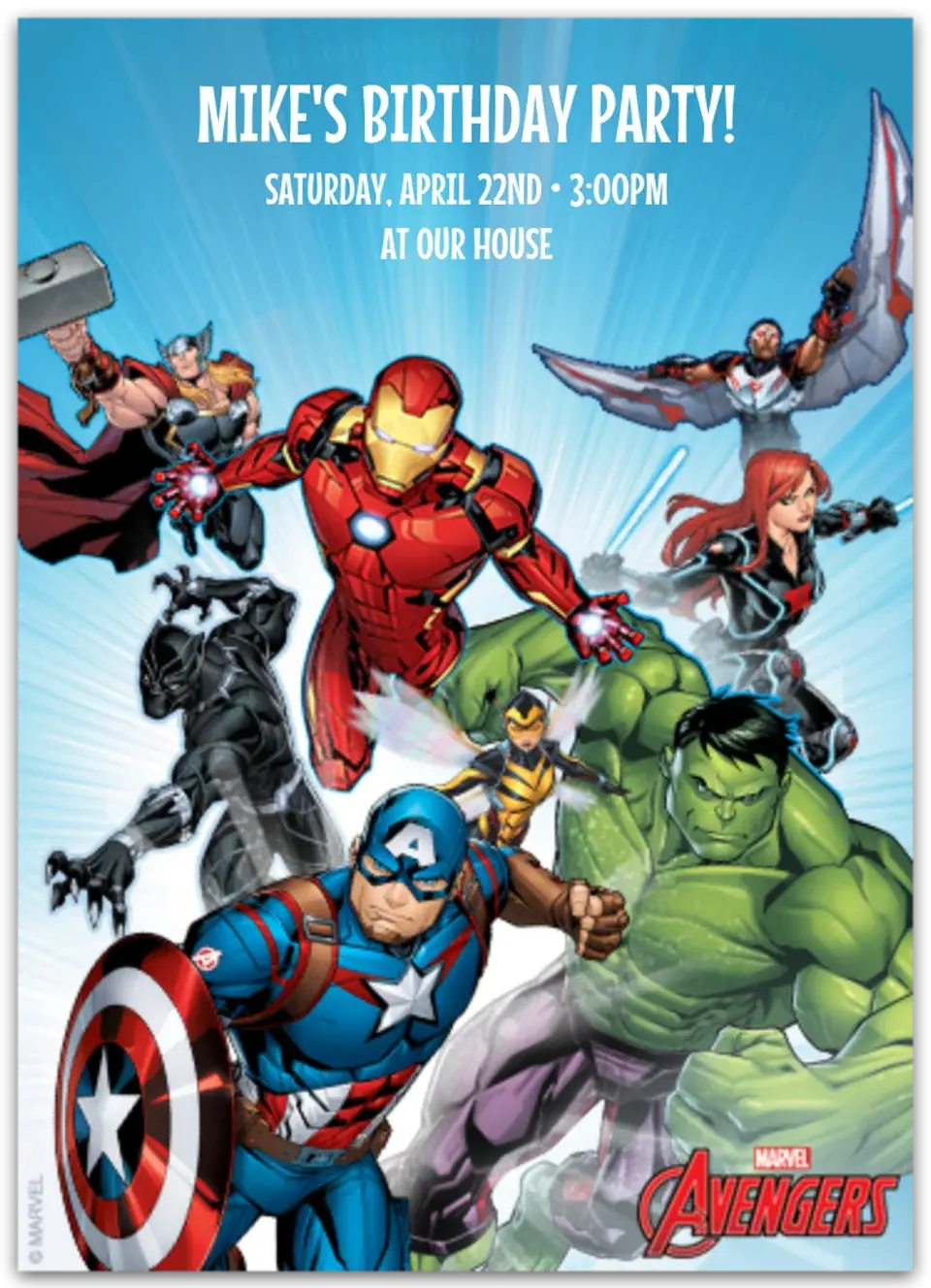 Avengers Group card image