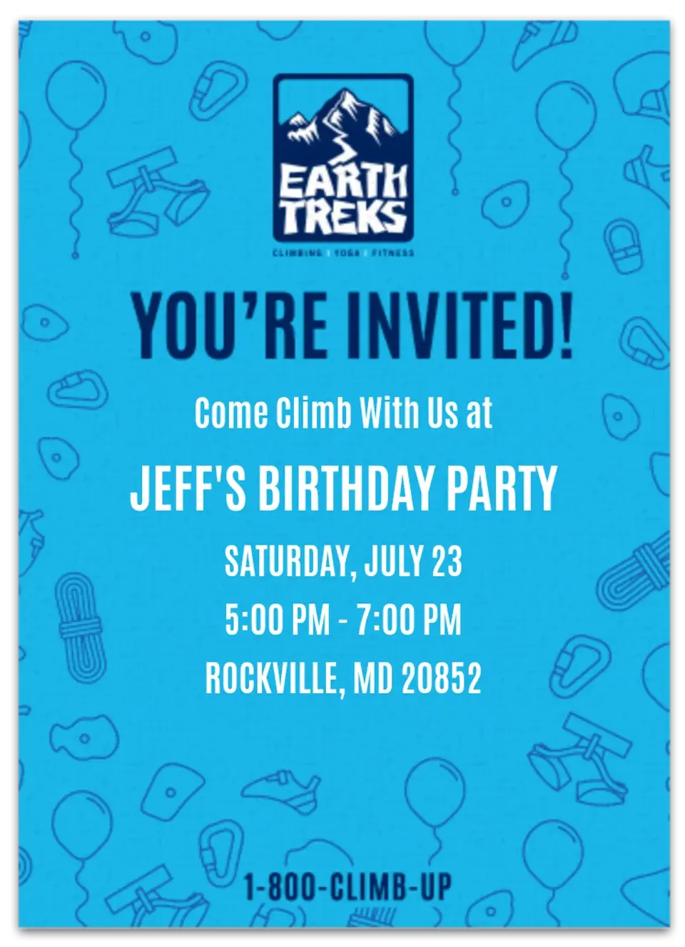 Earth Treks card