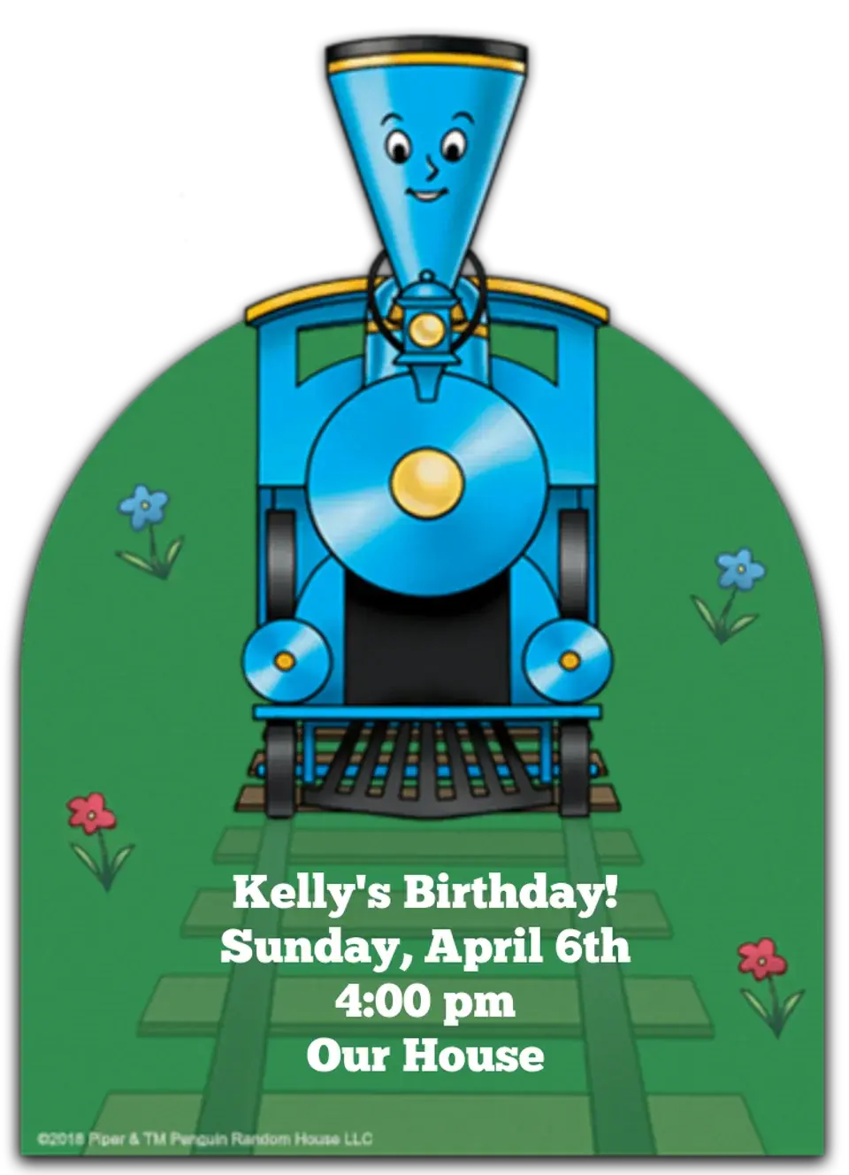 Little Engine Train card image