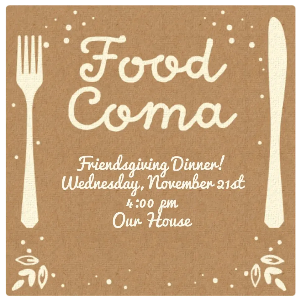 Food Coma card