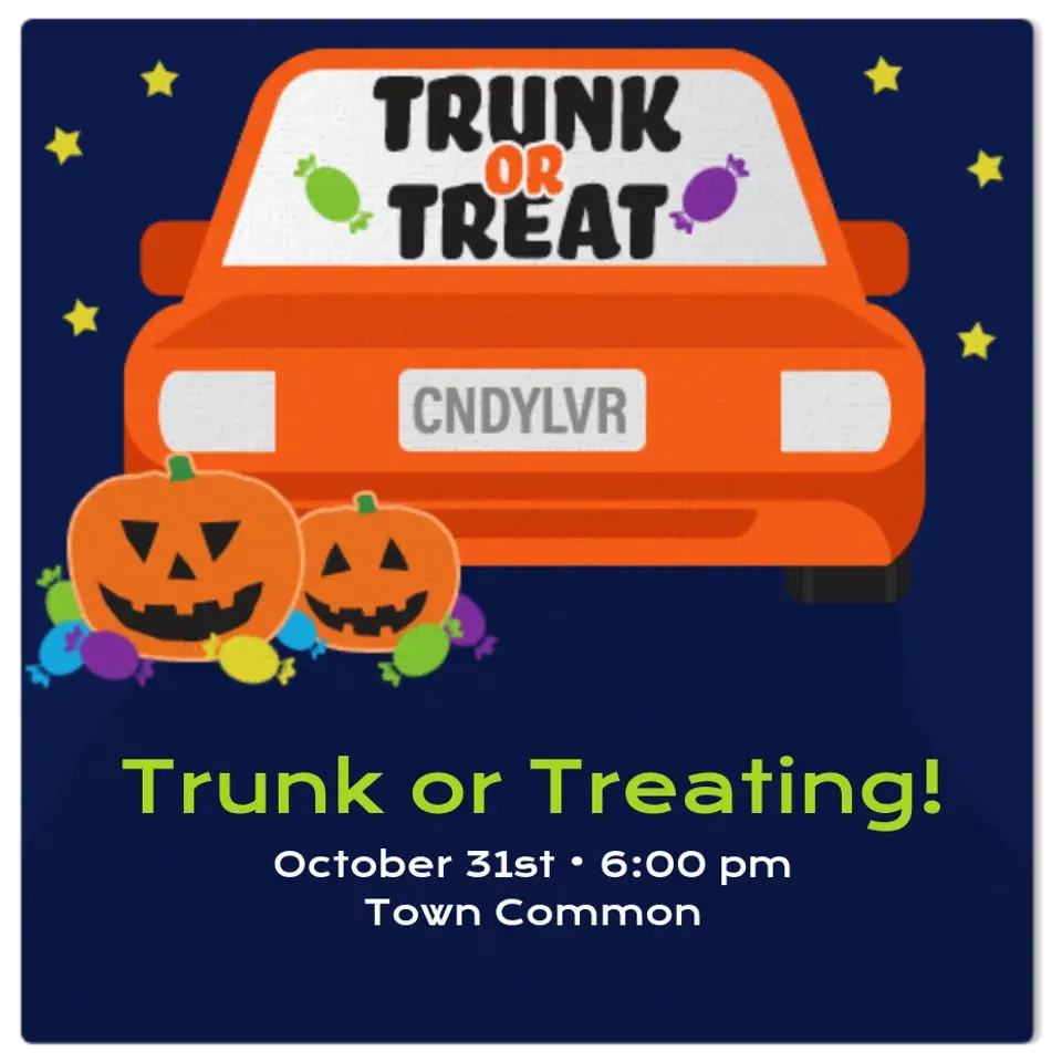 Trunk or Treat Candy card