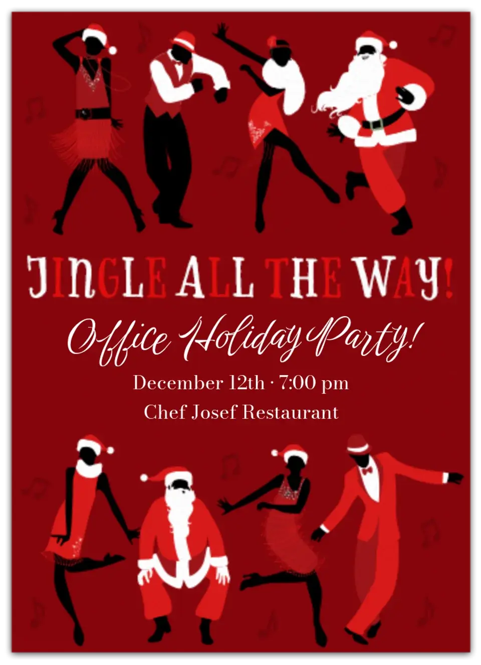 Holiday Spirit card