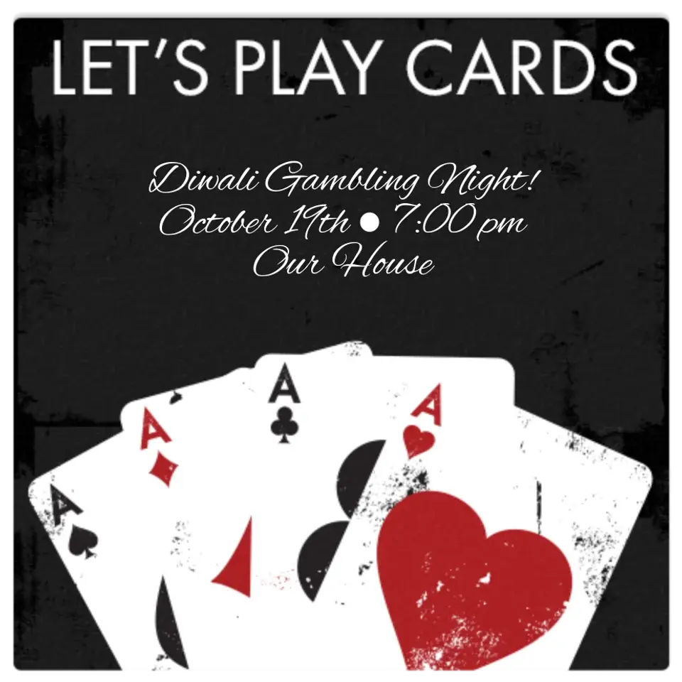 Diwali Gambling card