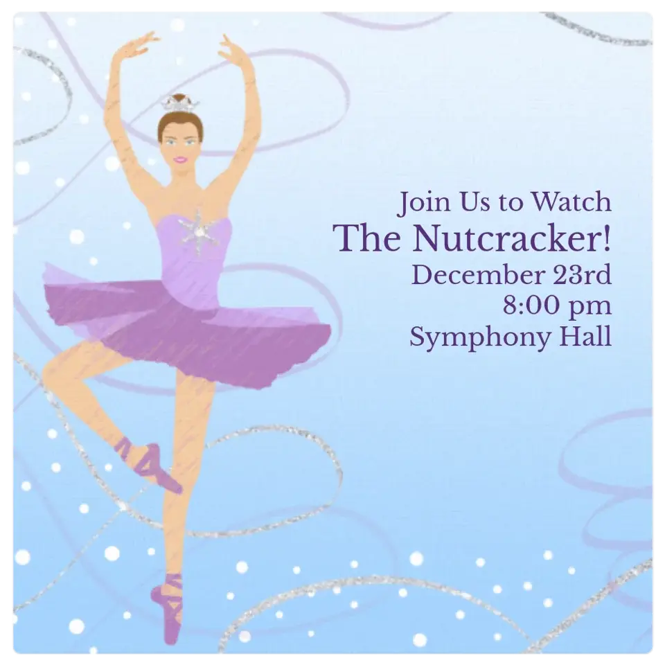 Sugar Plum Fairy card