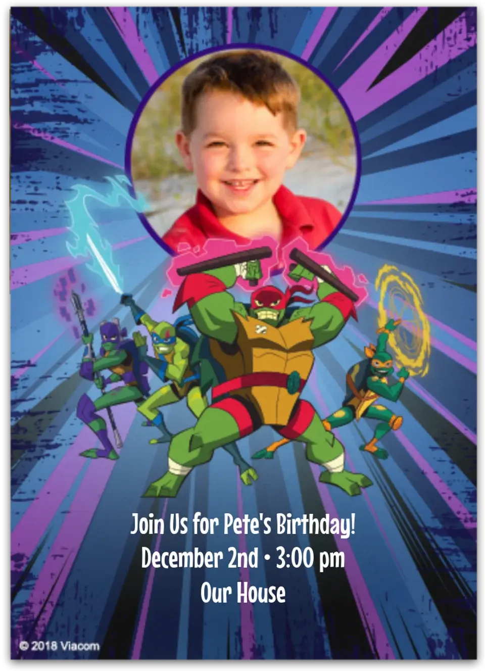 Rise of the TMNT | Photo card image