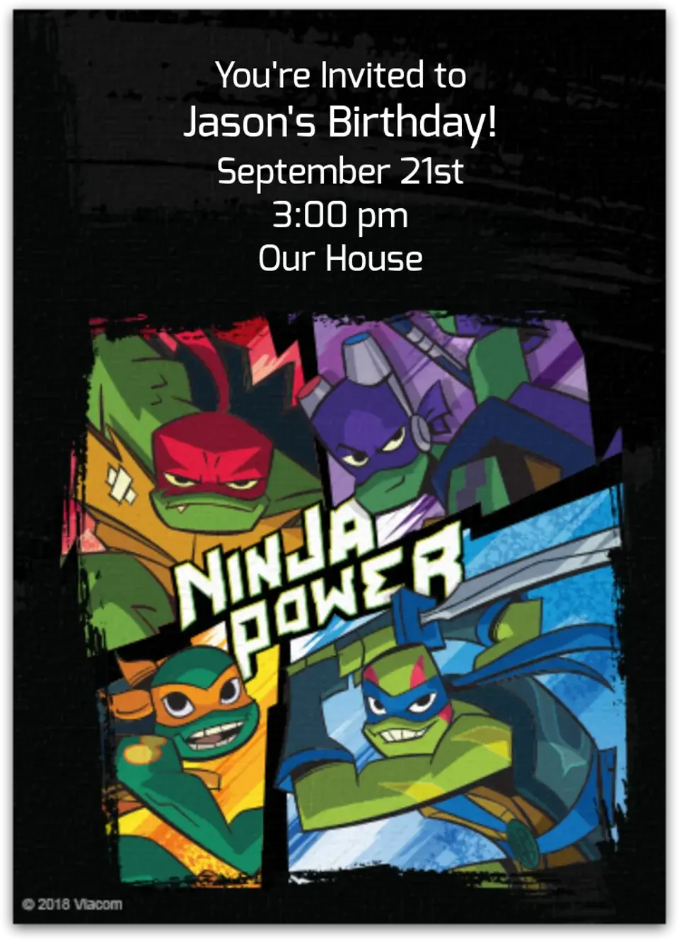 Rise of the TMNT | Ninja Power card image