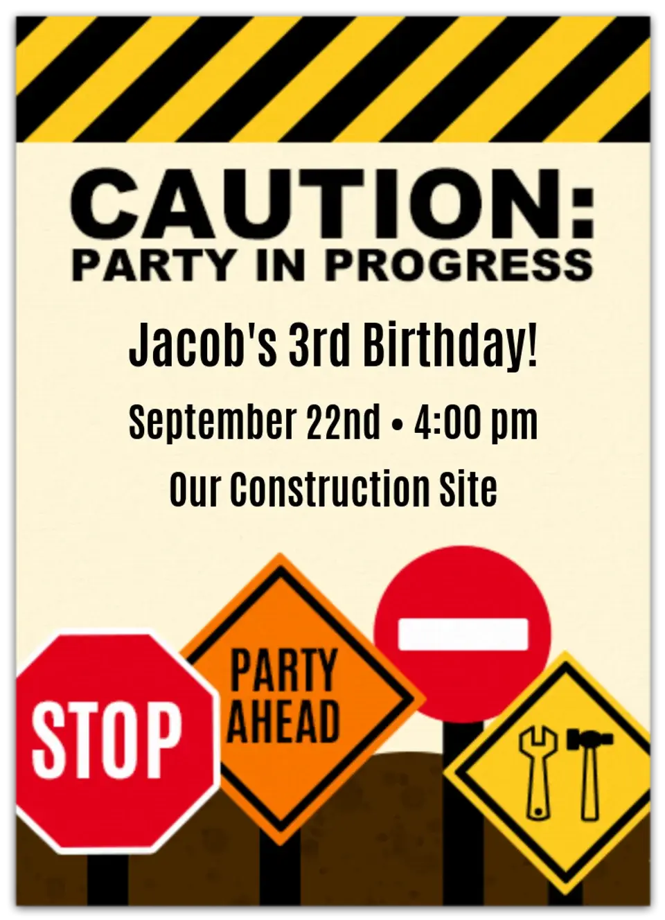 Construction card