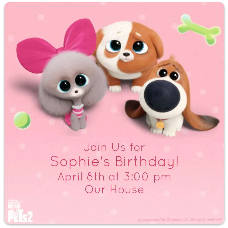 Secret Life | Puppy Eyes card