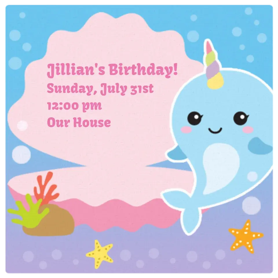Narwhal card