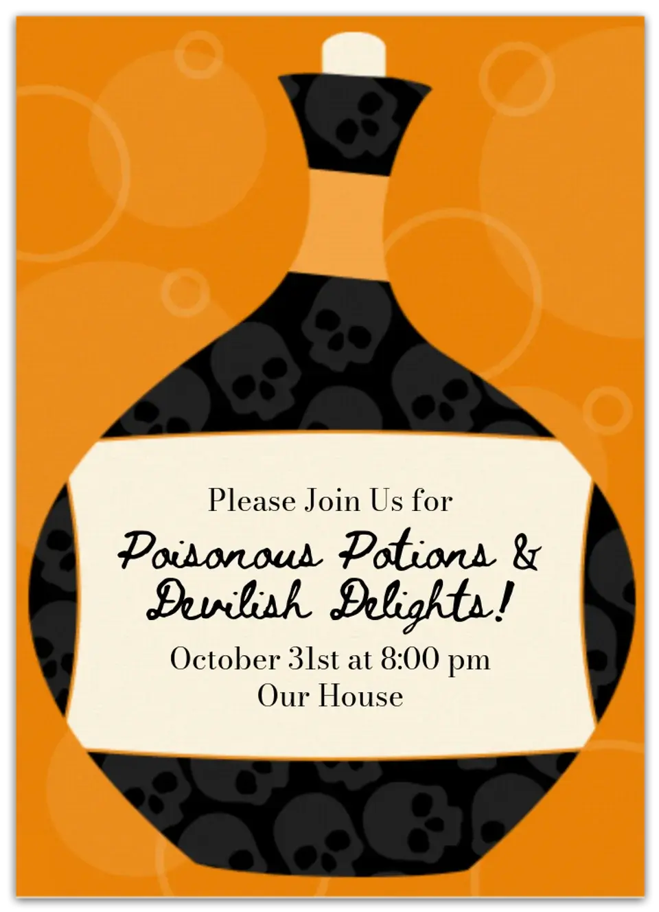 Potion Bottle card