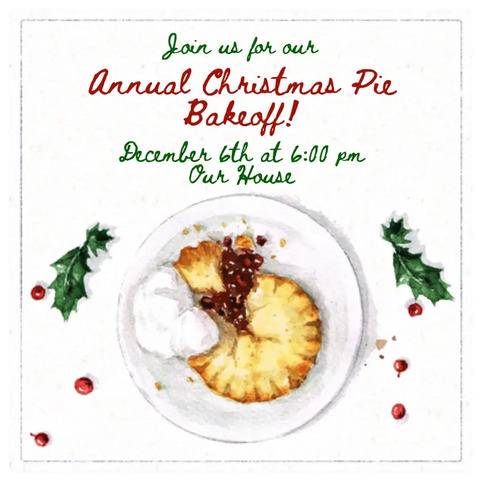 Mince Pies card