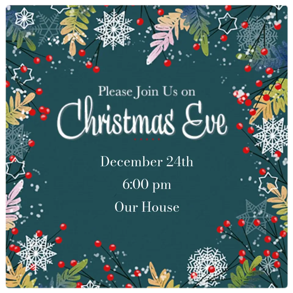 Christmas Eve card