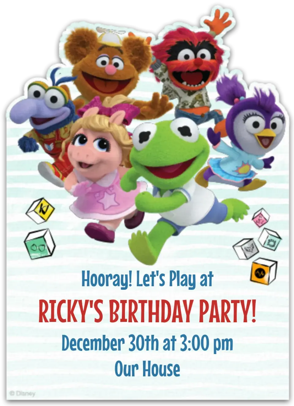 Muppet Babies card