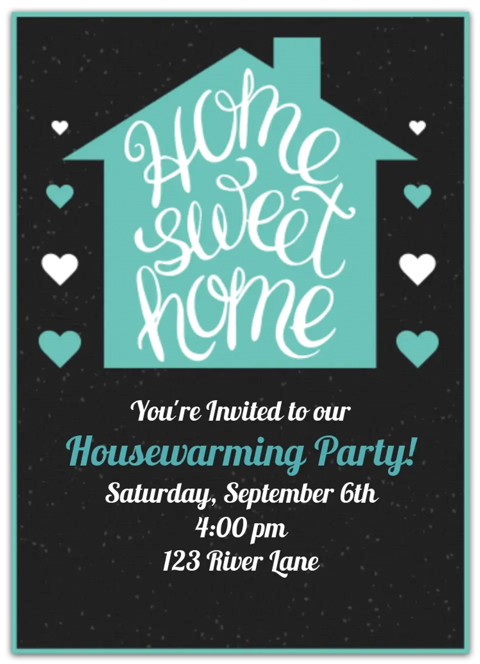 Home Sweet Home Script card