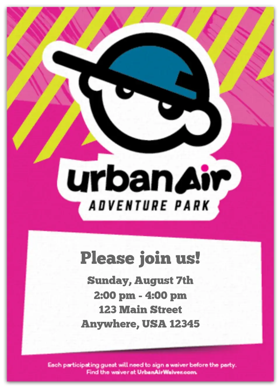 Urban Air Adventure Park | Standard card