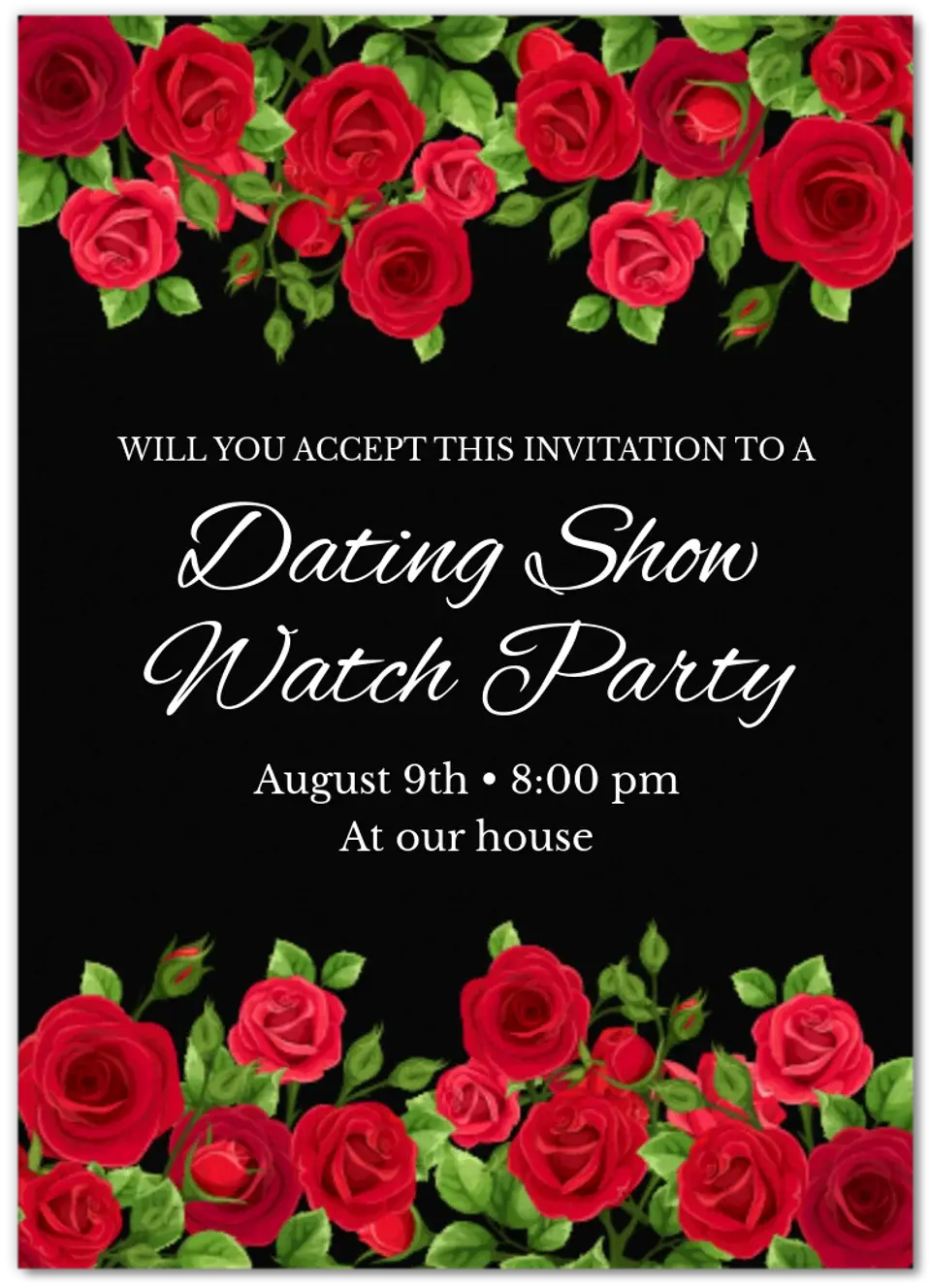 Dating Show Watch Party card